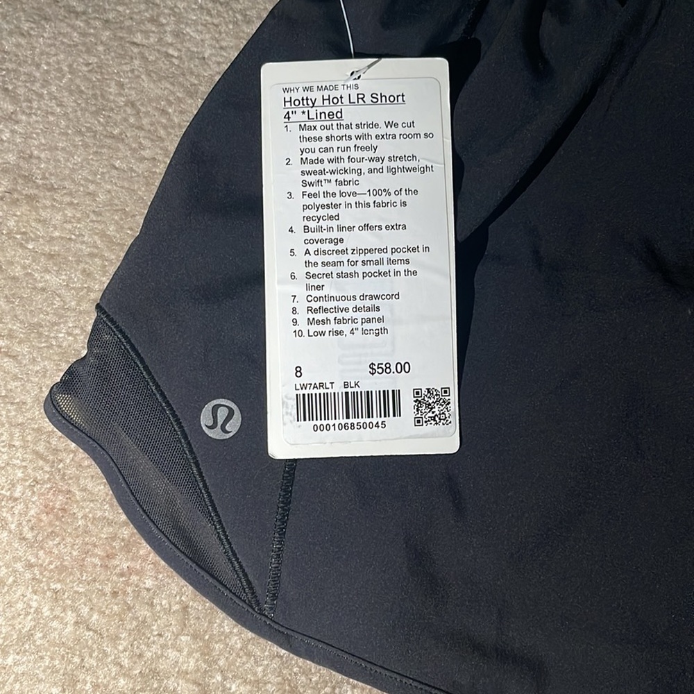 Lululemon Hotty Hot LR Short 4" Lined - Picture 3 of 4
